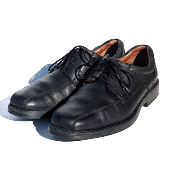 Johnston & Murphy Mens Size 10.5 Black Leather XC4 Waterproof Derby Dress Shoes main image 10